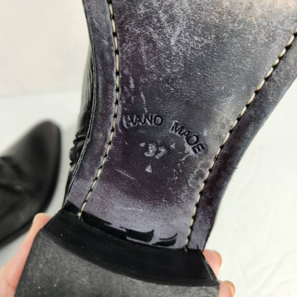 The last conspiracy ankle boots read for size - Picture 6 of 9